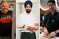Gastronomen in Bad Kissingen (von links): Giovanni Boccuzzi, Ujjager Singh und Minh Duon Quang.