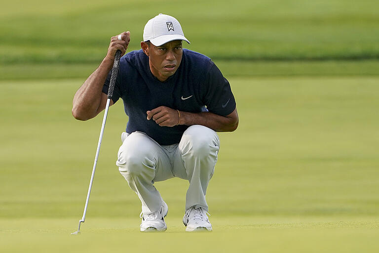 Ob Golf-Superstar Tiger Woods - hier bei den US Open im September 2020 - auf den Platz zurückkehren kann, ist unklar. Ob Golf-Superstar Tiger Woods - hier bei den US Open im September 2020 - auf den Platz zurückkehren kann, ist unklar.