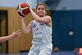 Franziska Kirchhoff erzielte in Jena 15 Punkte für den TV Marktheidenfeld. Die Niederlage im ersten Spiel der Play-off-Serie fiel dennoch deutlich aus.