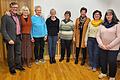 Für langjährige Aktivitäten wurden (von links) vom 1. Vorsitzenden Manfred Staub geehrt: Vera Schmidt (25 Jahre), Ambros Harth (40 J.), Helga Dietz (25 J.), Hannelore Ebner (20 J.), Dietlinde Staub (25 J.), Marga Deuerling (2. Vorsitzende) und Monika Miller (10 J.). Auf dem Bild fehlt Lena Arrighy (25 J.).