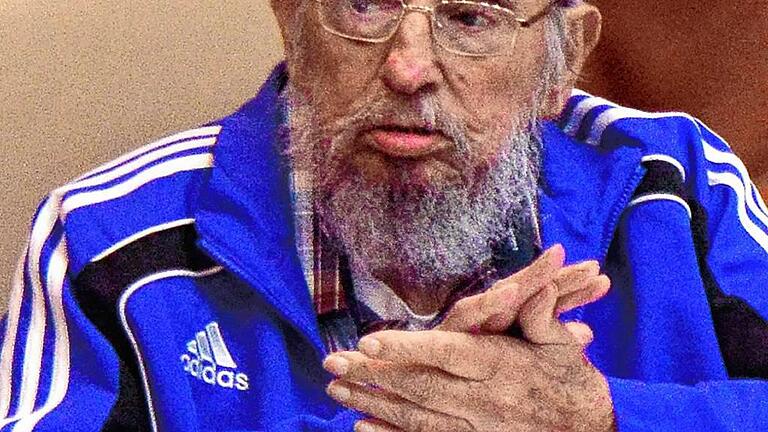 Fidel Castro       -  Fidel Castro bei einem öffentlichen Auftritt im April.