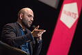 69. Berlinale - Diskussion mit Roberto Saviano       -  Der italienische Journalist und Schriftsteller Roberto Saviano gilt als mutiger Kämpfer gegen die italienische Mafia. Doch die rechte Regierung will ihn offensichtlich aus dem TV-Sender Rai drängen.