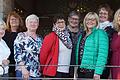 Nach fast zwei Jahren hat der VdK Sand wieder einen Vorstand. Das Bild zeigt den neuen Vorstand mit der Vorsitzenden Monika Scheuring (3. von links), Kreisgeschäftsführerin Andrea Stühler-Holzheimer (rechts) und der Kreisvorsitzenden Maria Watzka (4. von rechts).