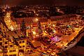Gemütliche Stimmung unter tausend Lichtern: Der Weihnachtsmarkt in Schweinfurt lockt alljährlich mit seinem Ambiente viele Besucher an.