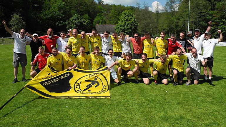 Die SG Unter-/Oberebersbach I/Steinach II ist Meister der B-Klasse Rhön 2.