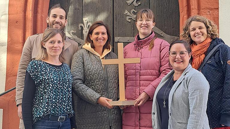 Das neue Kindergottesdienst-Team (von links): Carina Härth, Simon Vornberger, Marissa Bäuerlein, Katja Neubauer, Regina Hügel und Gisi Moser. Es fehlt Sabrina Klein.