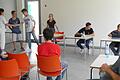 Fiese Intrigen im Bauzeichner-Büro: Darum geht es im Mini-Theaterstück der &quot;Technik-Scouts&quot;.