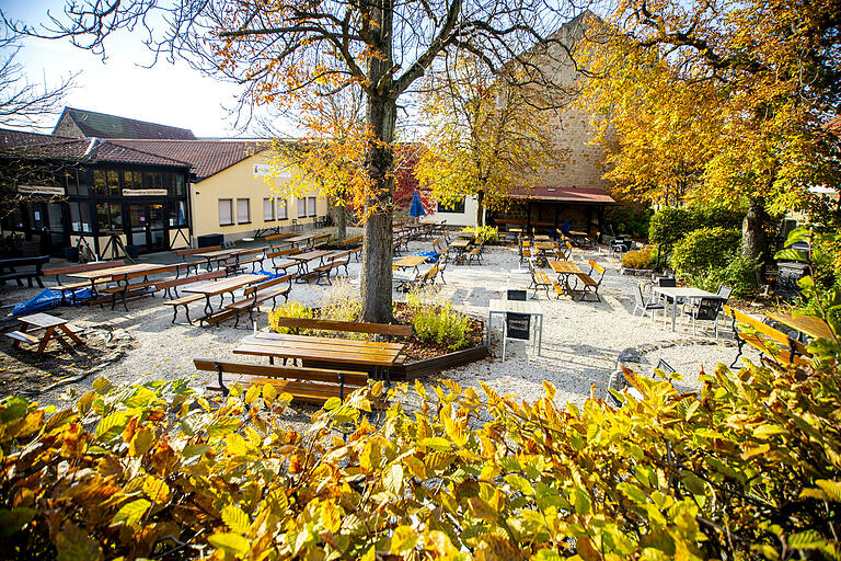 Gut aufgestellt sehen die Bürgerinnen und Bürger ihre Stadt beim Thema Gastronomie. Das Bild zeigt den Biergarten der Gaststätte Zeiler EssZimmer.&nbsp;
