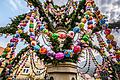 Ostern steht vor der Tür, und damit nicht nur geschmückte Brunnen wie hier in Zeil (Archivbild), sondern auch die Ferien.