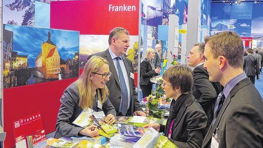 Tourismusexperten agieren auf der ITB gemeinsam im Sinne der einzelnen Regionen Frankens.