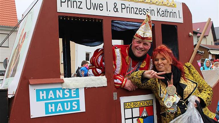 Prinzenpaar in Zeitlofs       -  Prinzenpaar in Zeitlofs