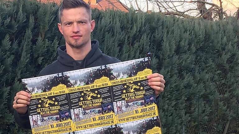 Rührt schon kräftig die Werbetrommel &ndash; Lukas Storath aus Willmars organisiert einen Getting Touch-Wettbewerb im Juni in Mellrichstadt.