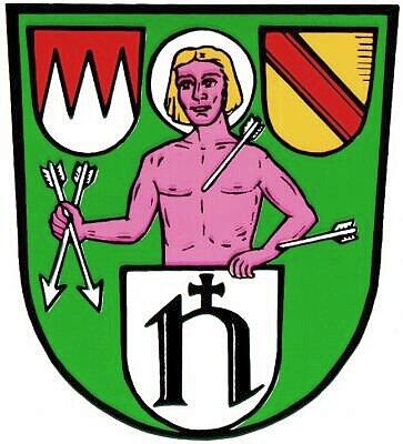 Heute erinnert in Steinfeld, das dem Amt den Namen gab, ein Detail im Wappen an diese kurze Zeitspanne in der 1200-jährigen Dorfgeschichte. Der goldene Schild mit dem roten Schrägbalken ist das Wappen von Baden und erinnert an die kurze Zugehörigkeit der Gemeinde bis 1819 zum Großherzogtum Baden. Heute erinnert in Steinfeld, das dem Amt den Namen gab, ein Detail im Wappen an diese kurze Zeitspanne in der 1200-jährigen Dorfgeschichte. Der goldene Schild mit dem roten Schrägbalken ist das Wappen von Baden und erinnert an die kurze Zugehörigkeit der Gemeinde bis 1819 zum Großherzogtum Baden.