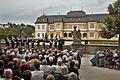 Sie begeisterten im Veitshöchheimer Hofgarten: Das Blechbläser-Ensemble 10forBrass