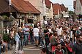 Die Dorfstraße in Steinbach wird am Samstag beim Backofenfest wieder zur Festmeile.