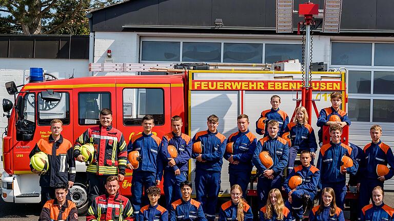 Die Jugendfeuerwehr der Freiwilligen Feuerwehr Ebenhausen       -  Die Jugendfeuerwehr der Freiwilligen Feuerwehr Ebenhausen