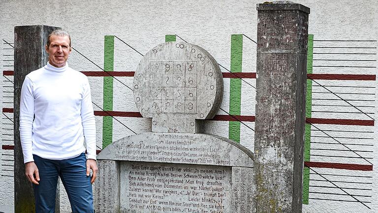 Im Januar dieses Jahres ist Robert Scholderer auf den Rätselstein in Ebelsbach gestoßen. Nun hat er das Rätsel gelöst.