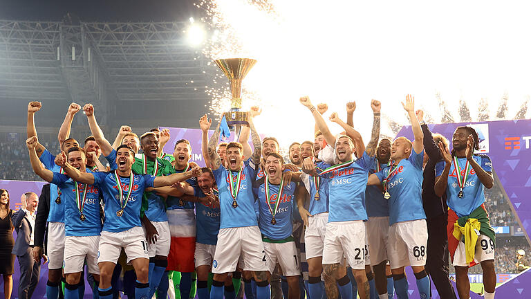 SSC Neapel - Sampdoria Genua.jpeg       -  Der SSC Neapel feierte in der vergangenen Saison den Meistertitel in Italien.