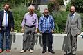Das Foto zeigt (von links) den Leiter der FOS/BOS Andreas Breitenbacher, die beiden 'Ruheständler' Peter Gröbner und Siegfried Fröhling sowie Frank Delißen, Leiter des Beruflichen Schulzentrums Kitzingen-Ochsenfurt.