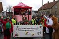 Straßen in Sand während des Faschingszugs gesperrt