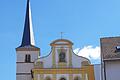 Am Patroziniumstag, dem 'Dicke Tag', hissten die Anwohner rings um die Kirche ihre Flaggen.