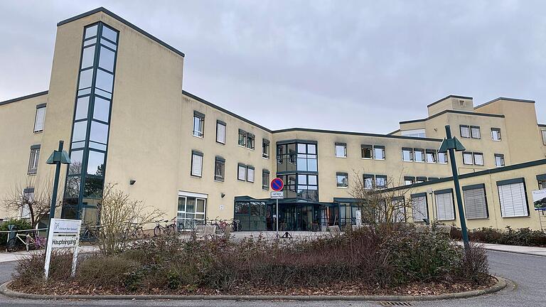 Die Notunterkunft für Geflüchtete im ehemaligen Krankenhaus in Marktheidenfeld.