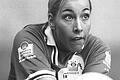Tanja Hart 1998 als Bundesliga-Spielerin der DJK Karbach.