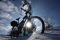 Mountainbiken statt Skifahren: Das war in dieser Wintersaison in der Rhön öfter angesagt, obwohl vereinzelte Schneewehen den Winter am Nordhang der Blicklift-Bergstation bis in die Frühjahrssonne konservierten.