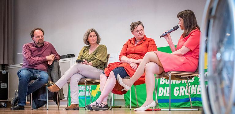 Von links: Patrick Friedl, Kerstin Celina, Sanne Kurz und Judith Faltl .