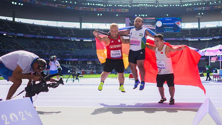 Paralympics Paris 2024 - Leichtathletik - Niko Kappel kann sich auch über Silber freuen. Paralympics Paris 2024 - Leichtathletik - Niko Kappel kann sich auch über Silber freuen.