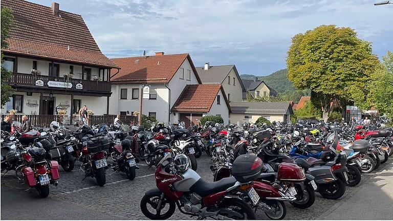 Motorradgottesdienst in Bischofsheim.