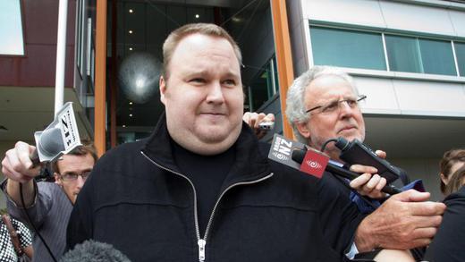 Kim Dotcom       -  Der Internet-Unternehmer Kim Dotcom will mit seiner Speicher- und Tauschplattform Mega in Neuseeland an die Börse. Foto: David Rowland