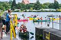 Ansturm auf den Altmain: In Coronazeiten wird die Heimat neu entdeckt. Staus an der Schleuse in Astheim waren im Sommer an der Tagesordnung.