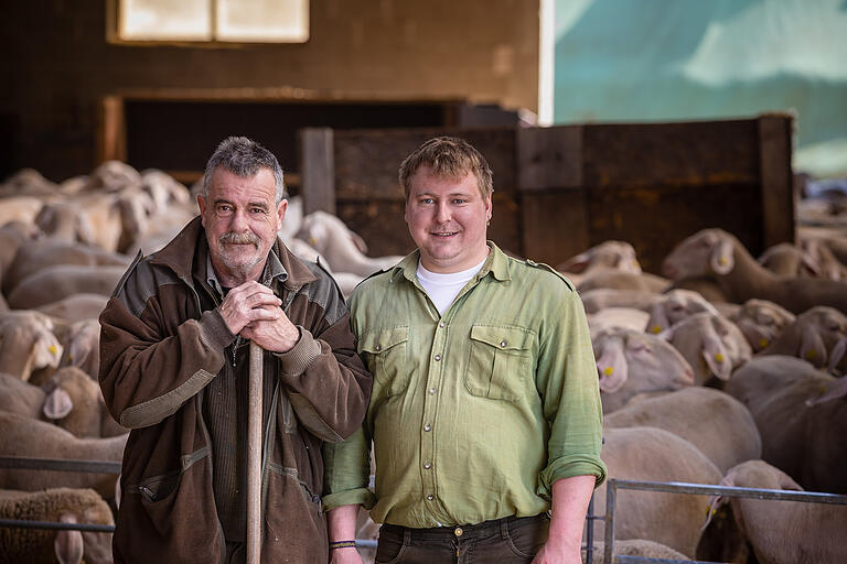 Vater uns Sohn: Michael und Pascal Papp.&nbsp;