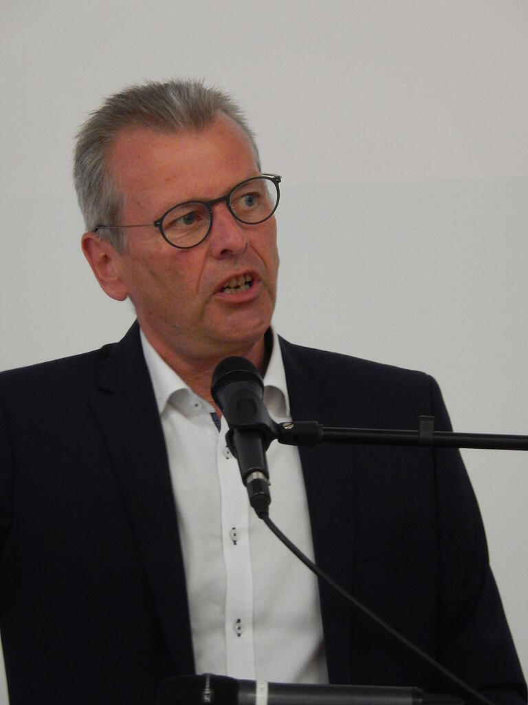 Der frühere Nürnberger Oberbürgermeister Ulrich Maly hielt die Festrede.