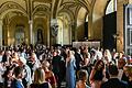 Die Begegnungen in der Eingangshalle der Residenz gehören zwingend zu den Ritualen des Würzburger Mozartfests.
