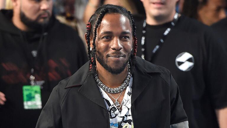 Kendrick Lamar       -  Rap-Gigant Lamar vor seinem größten Auftritt. (Archivbild)