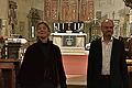 Festliche Barockmusik boten Oboistin Karla Schröter und Organist Willi Kronenberg in der Marienkirche