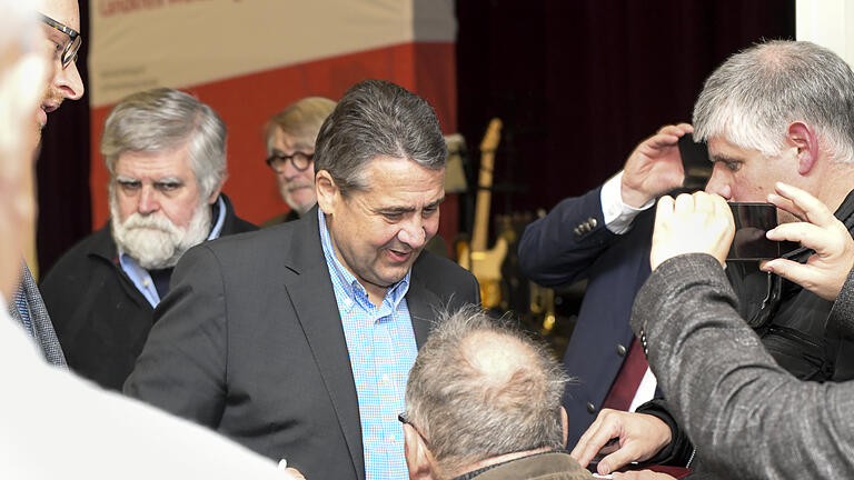 Sigmar Gabriel war der Stargast beim SPD Neujahrsempfang von SPD Stadt und Land.
