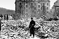 Eine Aufnahme kurz nach der Bombardierung Würzburgs am 16. März 1945. Auch heuer gibt es wieder zahlreiche Veranstaltungen, um der Zerstörung zu gedenken.