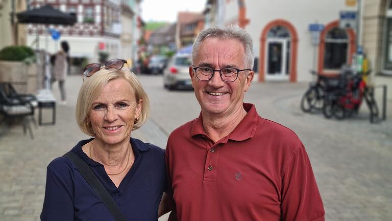 Gabi und Georg Bauer aus Seßlach machen gerne Urlaub an der Mainschleife.