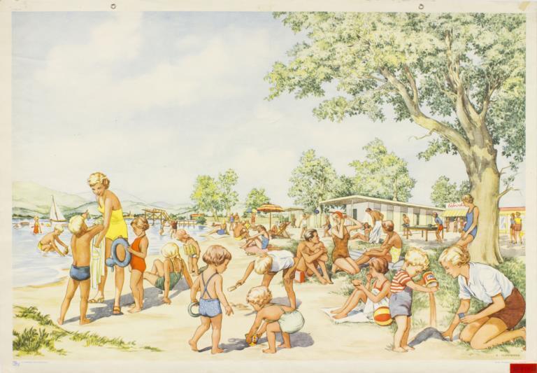 Sonderausstellung im Lohrer Schulmuseum:„Frühling, Sommer, Herbst und Winter – Bilder aus dem Jahr der Kinder“