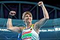 Rio 2016 Paralympics       -  Die Stunde des Triumphs: Franziska Liebhardt stößt in Rio die Kugel auf die Weltrekordweite von 13,96 Metern und holt paralympisches Gold.