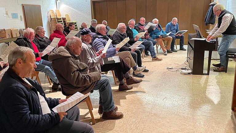 Gut besucht: Jeden Donnerstag probt der Männergesangverein Kreuzwertheim Gut besucht: Jeden Donnerstag probt der Männergesangverein Kreuzwertheim
