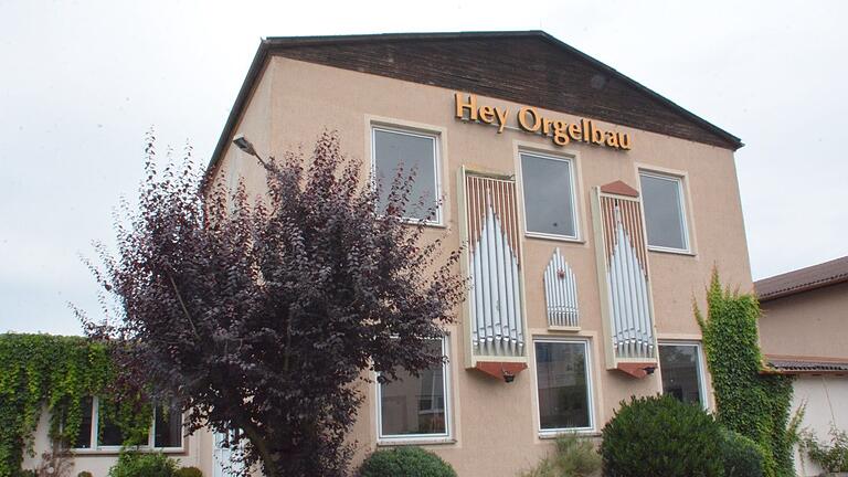 Die Firma Hey Orgelbau in Urspringen ist insolvent.