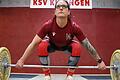Caroline Pröstler kann bei den Deutschen Meisterschaften 47kg Reißen und erreicht mit 112kg im Zweikampf Platz 4.