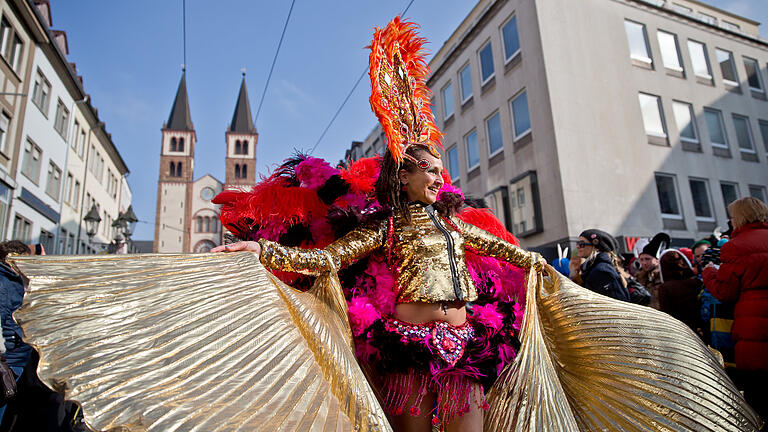 Faschingsumzug in Würzburg       -  Symbolbild: Würzburger Faschingszug