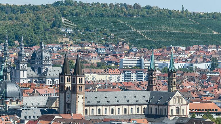 Sicht vom Nikolausberg auf den Würzburger Dom und die Innenstadt: Heute wird bekannt gegeben, wen der Papst als neuen Weihbischof für das Bistum Würzburg ernannt hat.