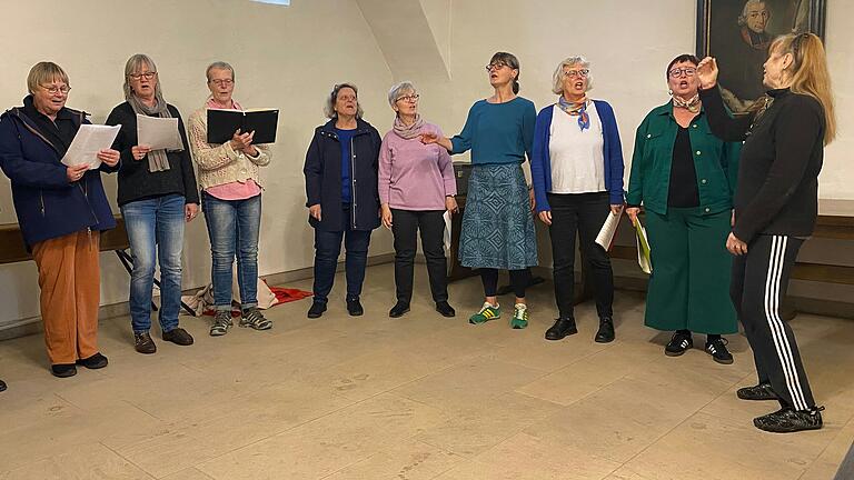 Beim Jodelkonzert im Rentamt Bischofsheim Rhön. Beim Jodelkonzert im Rentamt Bischofsheim Rhön.