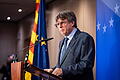 Puigdemont nennt Preis für Hilfe bei Regierungsbildung in Spanien.jpeg       -  Ausgerechnet der katalanische Separatistenführer Carles Puigdemont könnte die Regierungsbildung in Spanien entscheidend beeinflussen.